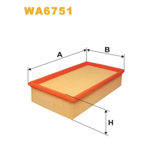 Vzduchový filter WIX FILTERS WA6751