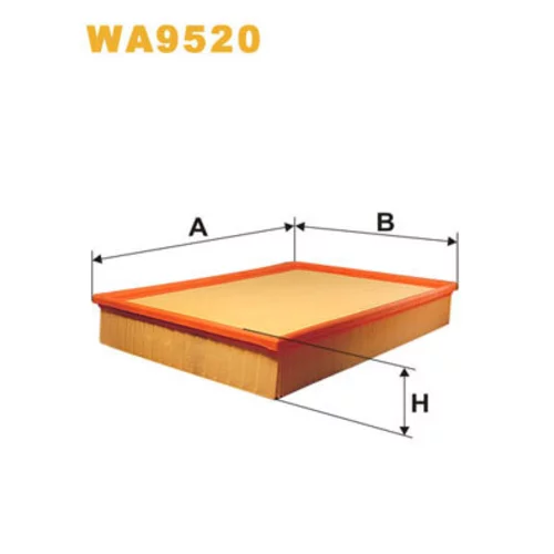 Vzduchový filter WIX FILTERS WA9520