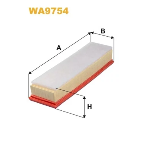 Vzduchový filter WIX FILTERS WA9754