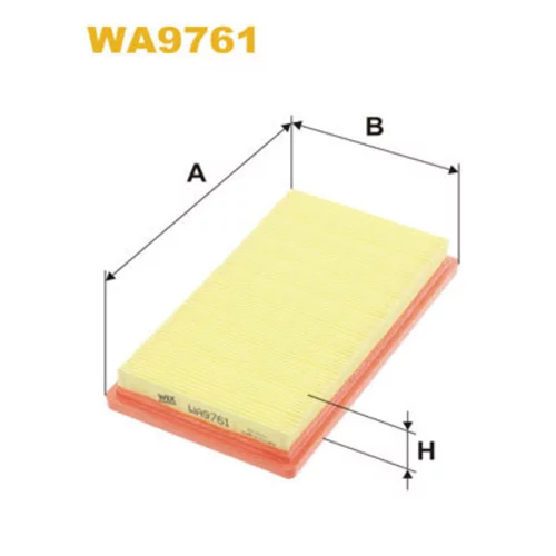 Vzduchový filter WIX FILTERS WA9761