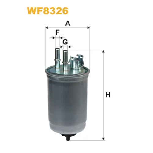 Palivový filter WIX FILTERS WF8326