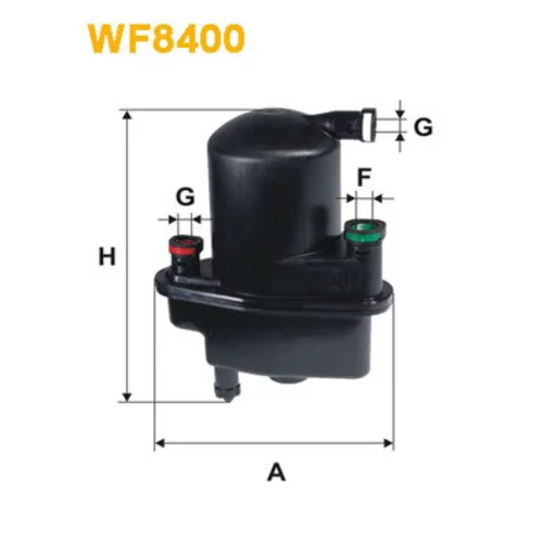 Palivový filter WIX FILTERS WF8400