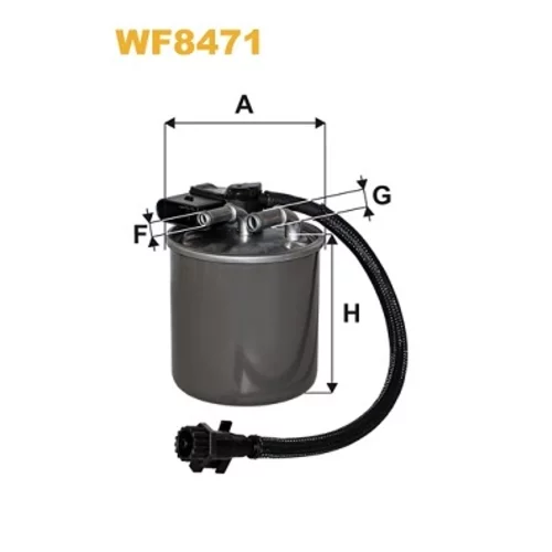 Palivový filter WIX FILTERS WF8471