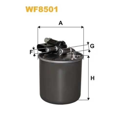 Palivový filter WIX FILTERS WF8501
