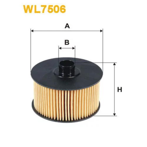 Olejový filter WIX FILTERS WL7506