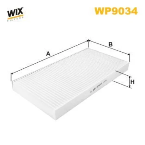 Filter vnútorného priestoru WIX FILTERS WP9034