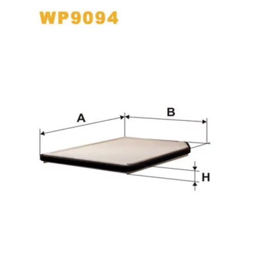 Filter vnútorného priestoru WIX FILTERS WP9094
