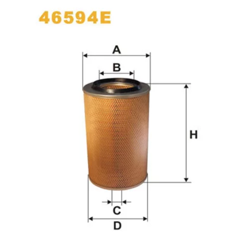 Vzduchový filter WIX FILTERS 46594E