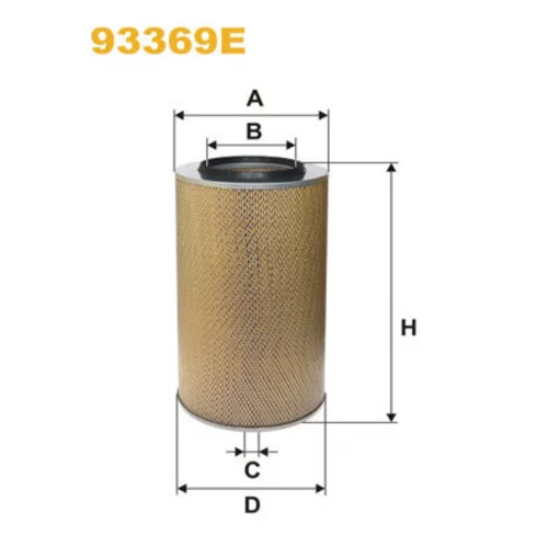 Vzduchový filter WIX FILTERS 93369E