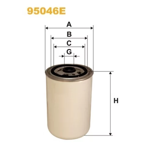Palivový filter WIX FILTERS 95046E