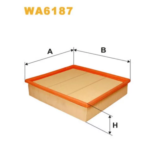 Vzduchový filter WIX FILTERS WA6187