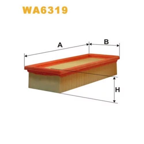 Vzduchový filter WIX FILTERS WA6319