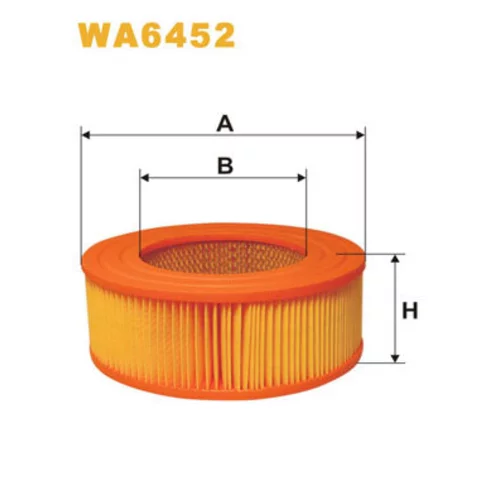 Vzduchový filter WIX FILTERS WA6452
