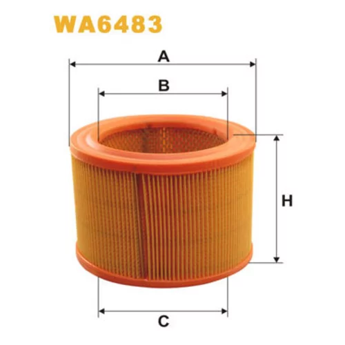 Vzduchový filter WIX FILTERS WA6483