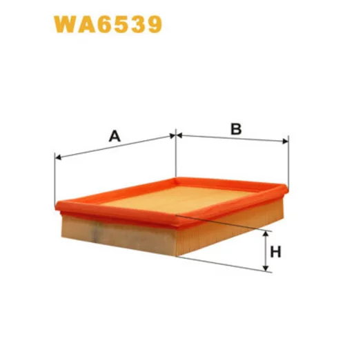 Vzduchový filter WIX FILTERS WA6539