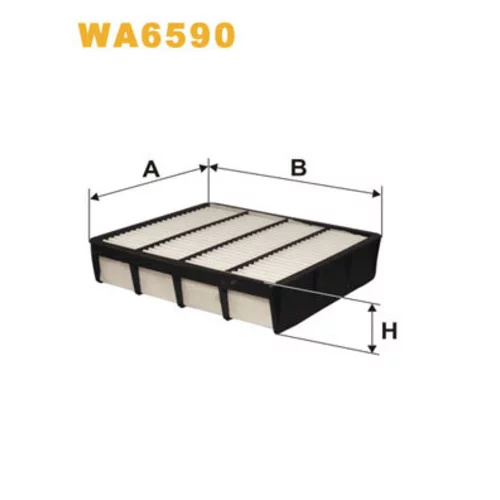 Vzduchový filter WIX FILTERS WA6590