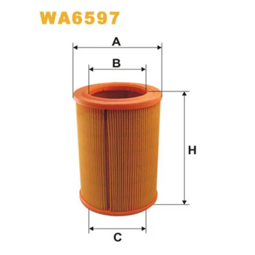 Vzduchový filter WIX FILTERS WA6597
