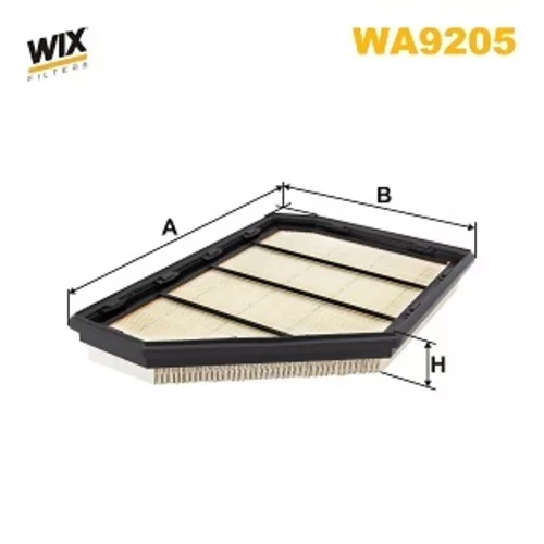 Vzduchový filter WIX FILTERS WA9205
