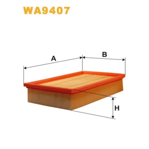 Vzduchový filter WIX FILTERS WA9407