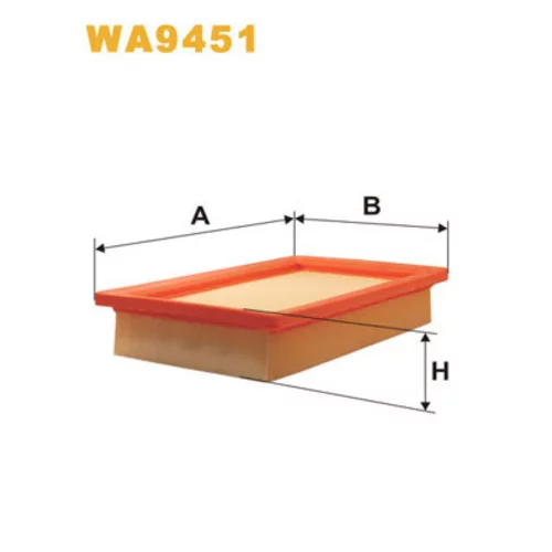 Vzduchový filter WIX FILTERS WA9451