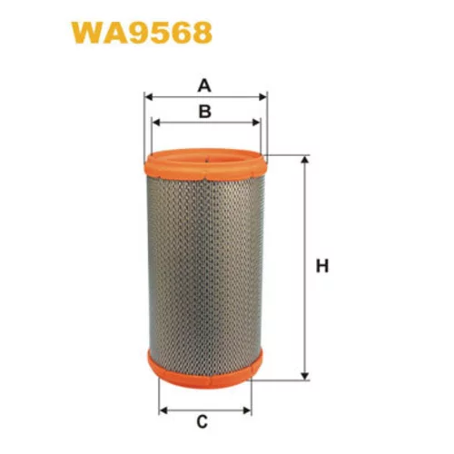 Vzduchový filter WIX FILTERS WA9568