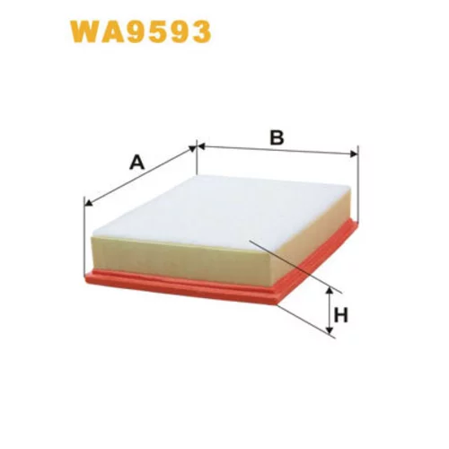Vzduchový filter WIX FILTERS WA9593