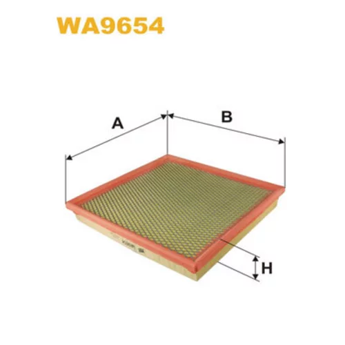 Vzduchový filter WIX FILTERS WA9654