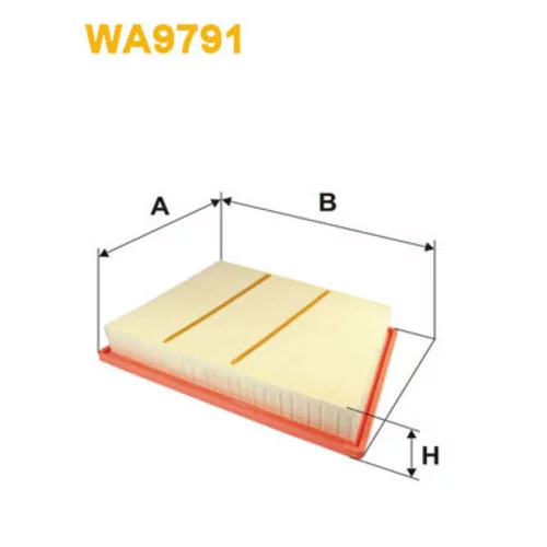 Vzduchový filter WIX FILTERS WA9791