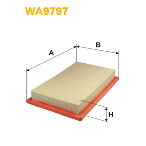 Vzduchový filter WIX FILTERS WA9797