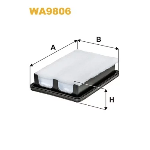 Vzduchový filter WIX FILTERS WA9806