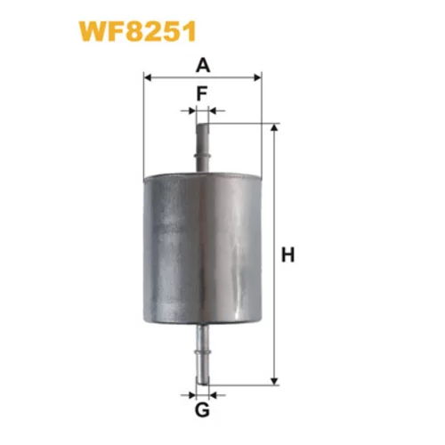 Palivový filter WIX FILTERS WF8251