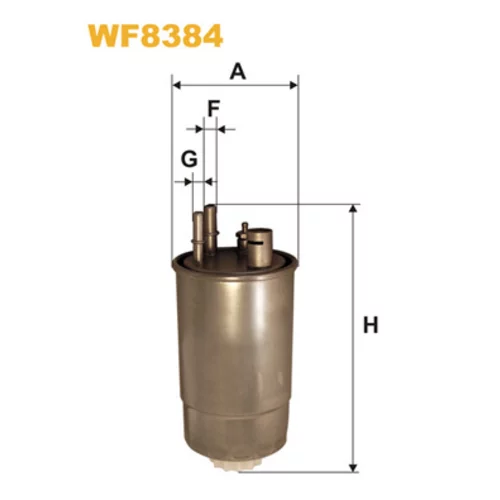Palivový filter WIX FILTERS WF8384