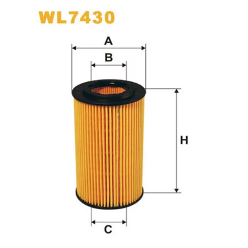 Olejový filter WIX FILTERS WL7430