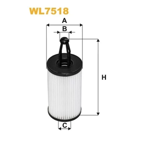 Olejový filter WIX FILTERS WL7518
