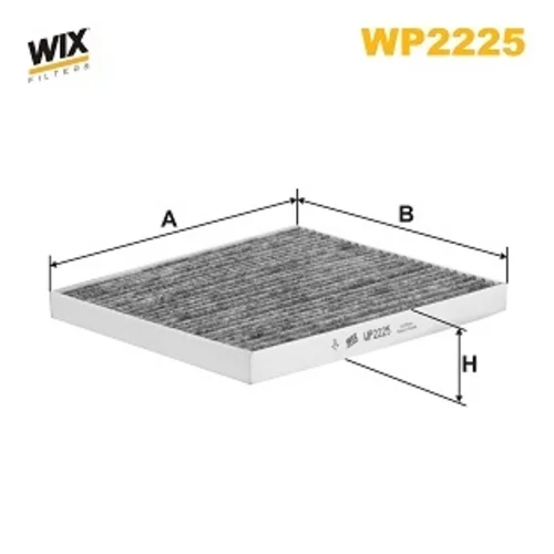 Filter vnútorného priestoru WIX FILTERS WP2225