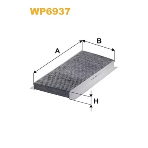 Filter vnútorného priestoru WIX FILTERS WP6937