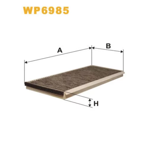 Filter vnútorného priestoru WIX FILTERS WP6985