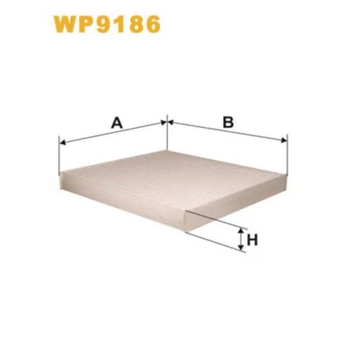 Filter vnútorného priestoru WIX FILTERS WP9186