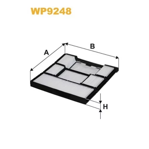 Filter vnútorného priestoru WIX FILTERS WP9248