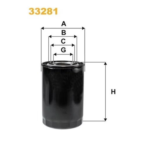 Olejový filter WIX FILTERS 33281