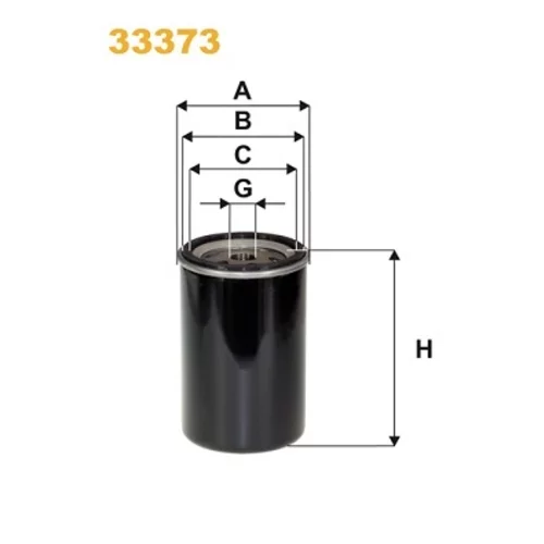 Palivový filter WIX FILTERS 33373