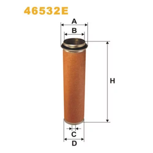 Filter sekundárneho vzduchu WIX FILTERS 46532E