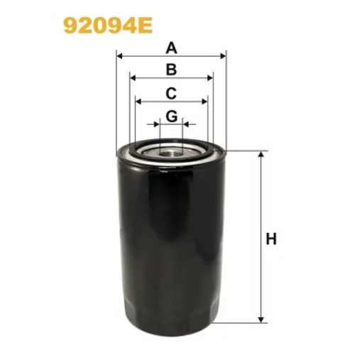 Olejový filter WIX FILTERS 92094E