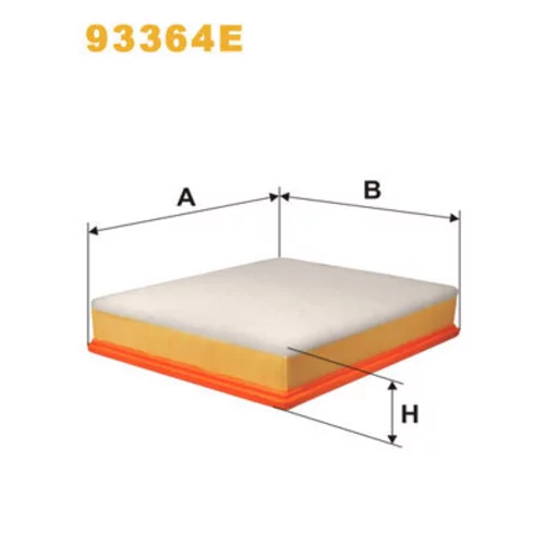 Vzduchový filter 93364E (WIX FILTERS)