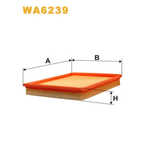 Vzduchový filter WIX FILTERS WA6239