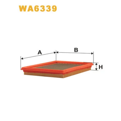 Vzduchový filter WIX FILTERS WA6339