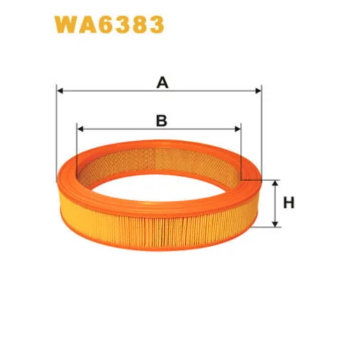 Vzduchový filter WIX FILTERS WA6383