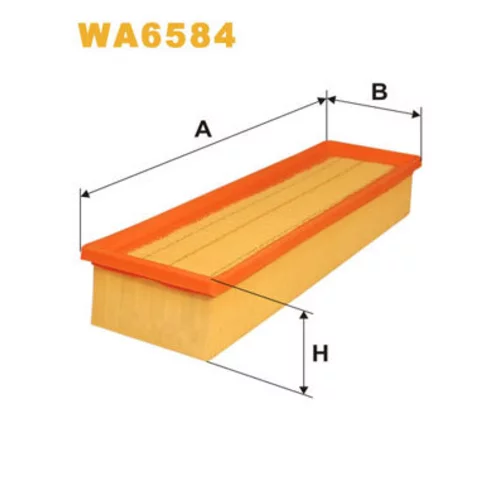 Vzduchový filter WIX FILTERS WA6584