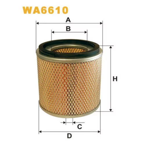 Vzduchový filter WIX FILTERS WA6610