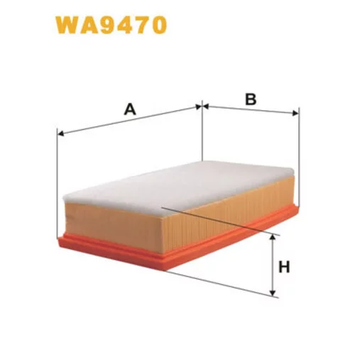 Vzduchový filter WIX FILTERS WA9470